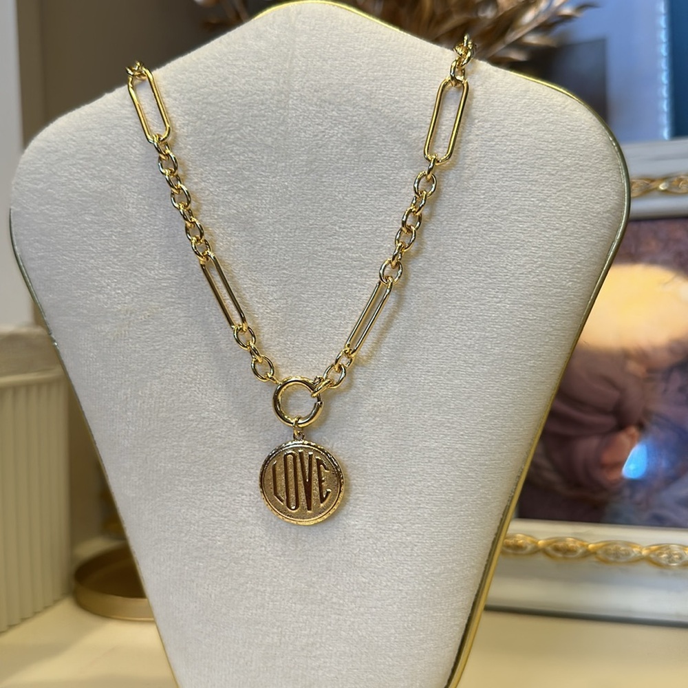 Altar’d State | Love Coin Necklace | NWT - Picture 2 of 5